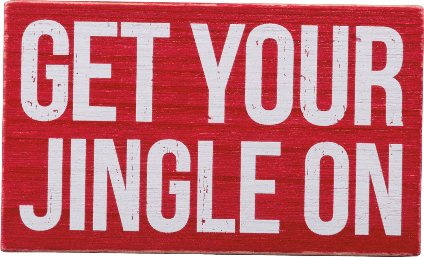 PBK Wood Mounted Rubber Stamp - Snarky Christmas Sayings 4pc Set