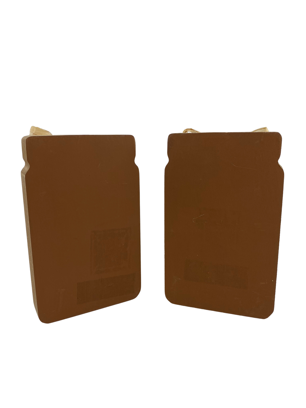 AGD Fall Decor - Sweet Pumpkin Pie Hello Fall MDF Mason Jar Sitters 2pc Set