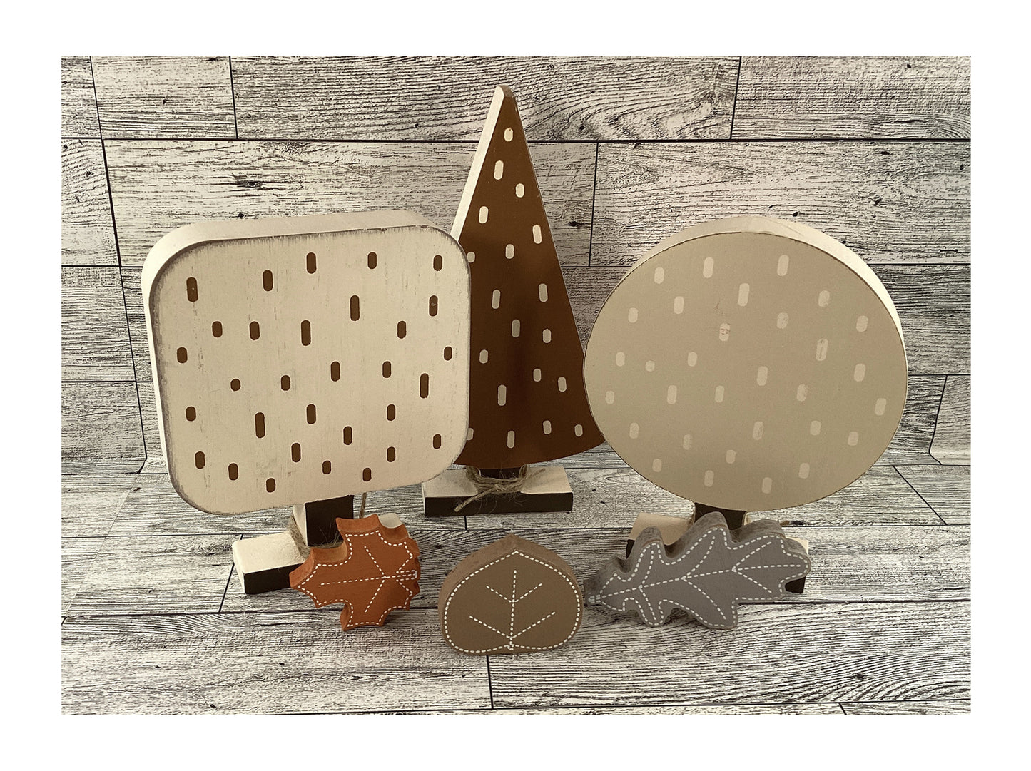 AGD  Fall Decor - 3D Trees Love Fall Most Of All Inset Shadow Box Sign
