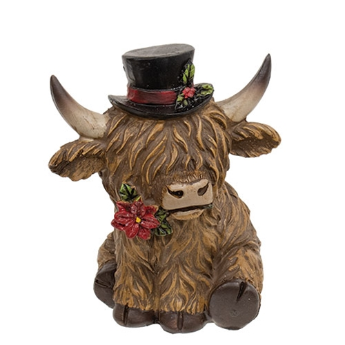 HL Christmas Decor - Scottish Highland Cow