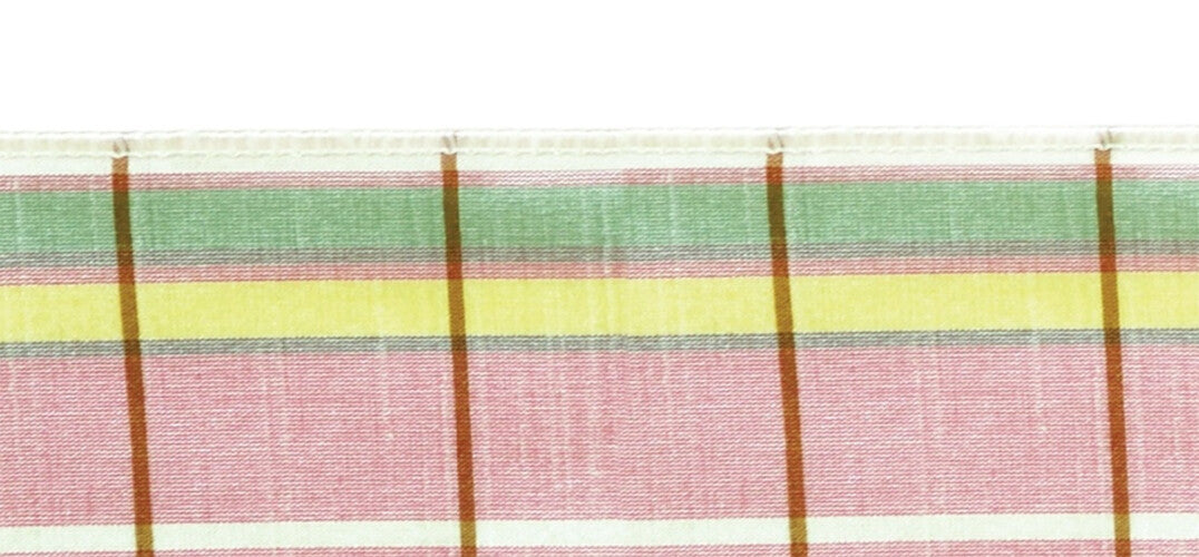 Melrose Wire Edge Floral Ribbon - Easter Pastel Stripes  2 1/2" x 10yds #46836