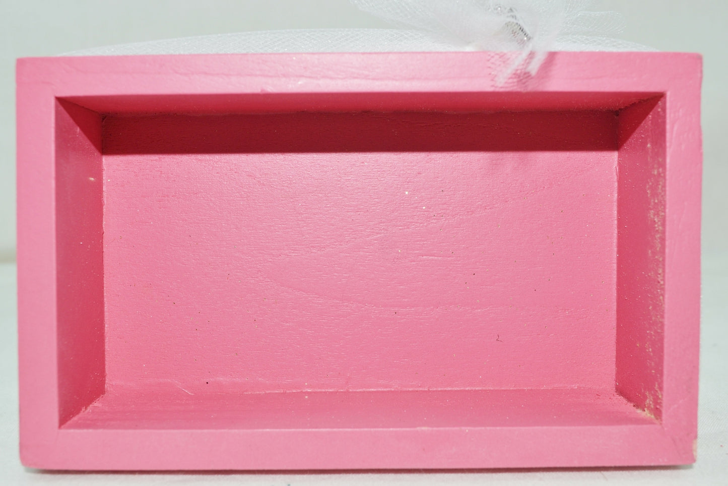 AGD Cancer Support Decor - Pink Survivor Ribbon Block Sitter