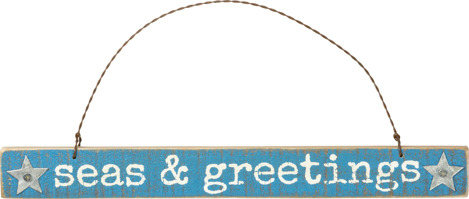 PBK Christmas Decor - Seas & Greetings Wood Ornament