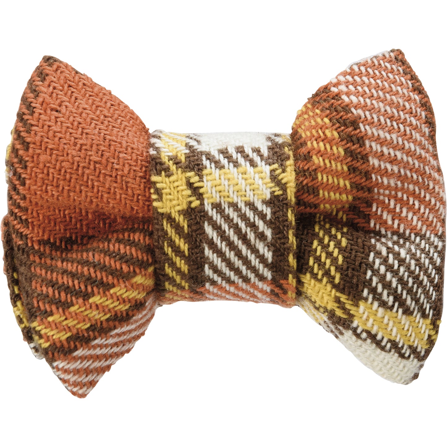 PBK Fall Pet Supply - MEDIUM DOG Harvest Autumn Plaid Bow Ties 3pc Set