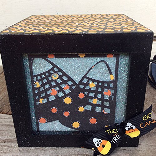 AGD Halloween Decor - Candy Corn Light Box