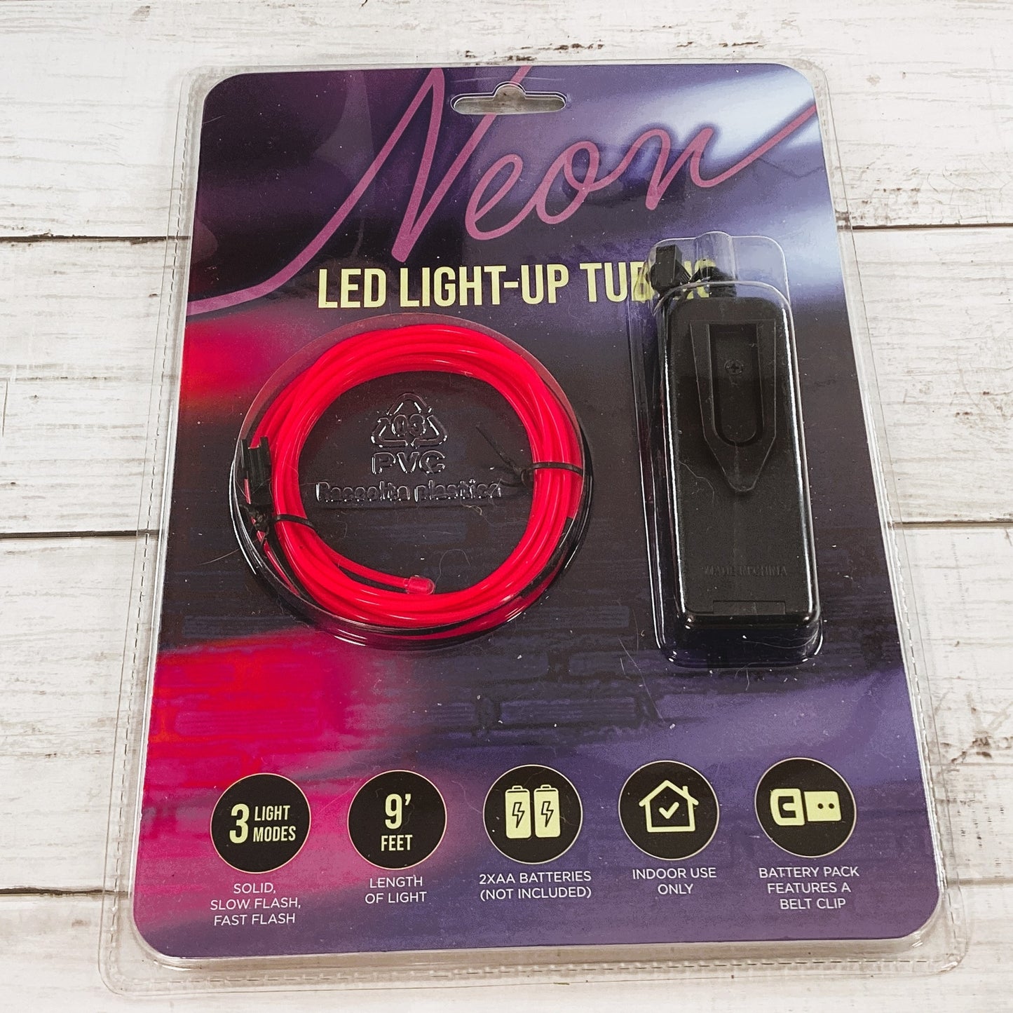 Heidi Swapp Halloween Craft - 31 Neon Light Sign & Pink Neon LED Light