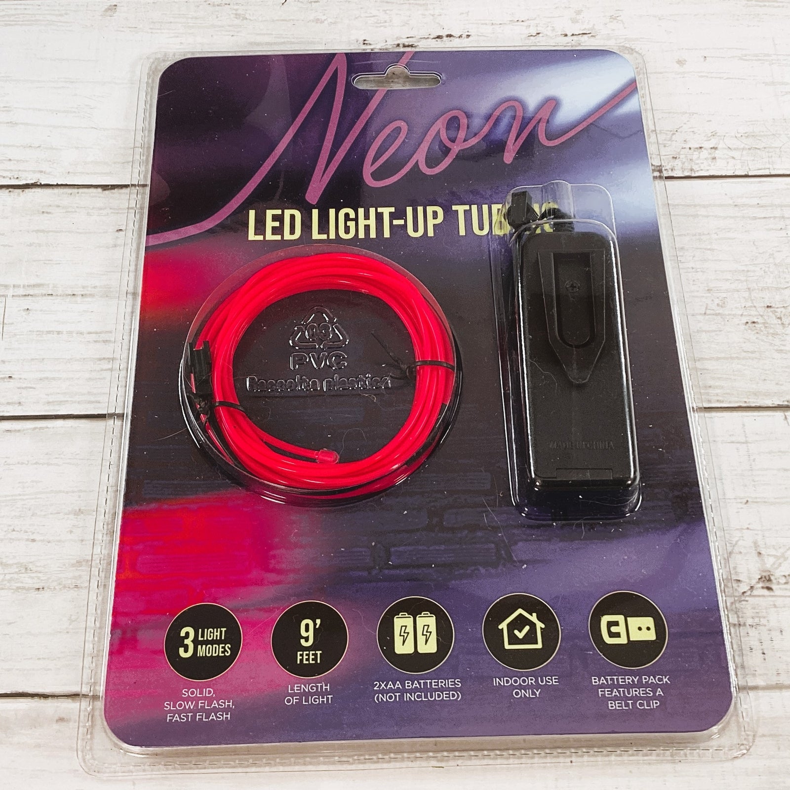 Heidi Swapp Halloween Craft - 31 Neon Light Sign & Pink Neon LED Light