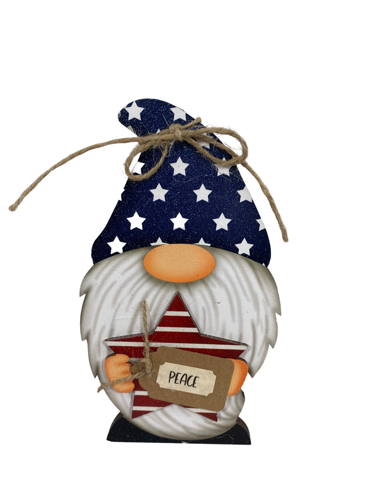 AGD Patriotic Decor - American Gnome Freedom Soldier Box Sign 3pc Set