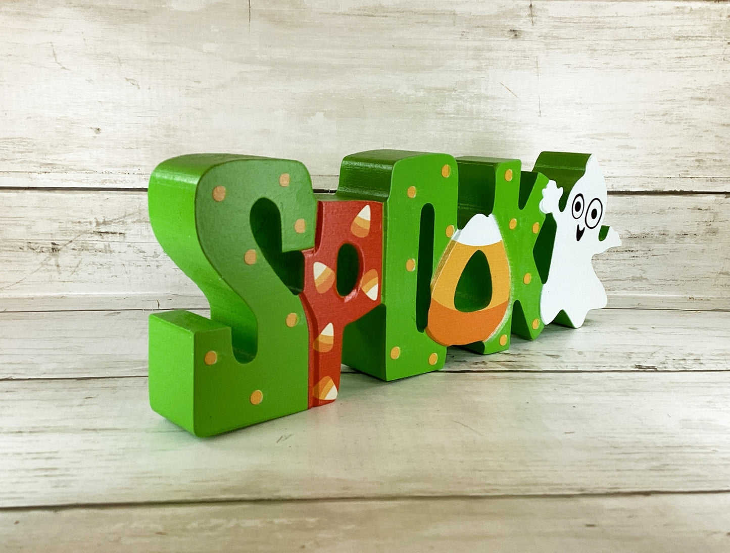 Kole Halloween Decor - Ghost and Candy Corn Tabletop Display