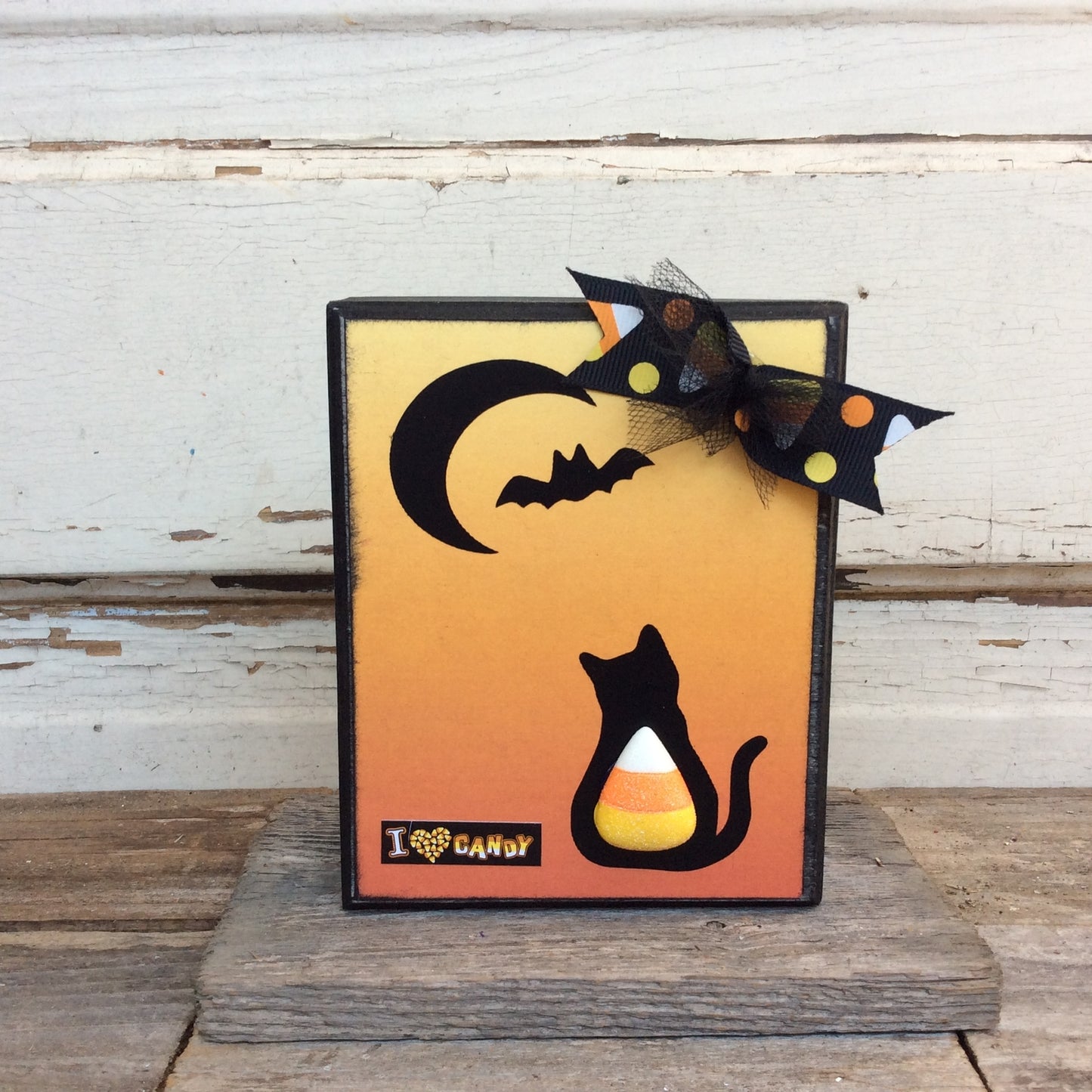 AGD Halloween Decor - Howl O Ween Dog Cat Box Signs 2pc