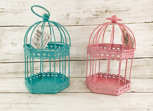 Michaels Spring Craft Decor - Metal Small Bird Cage