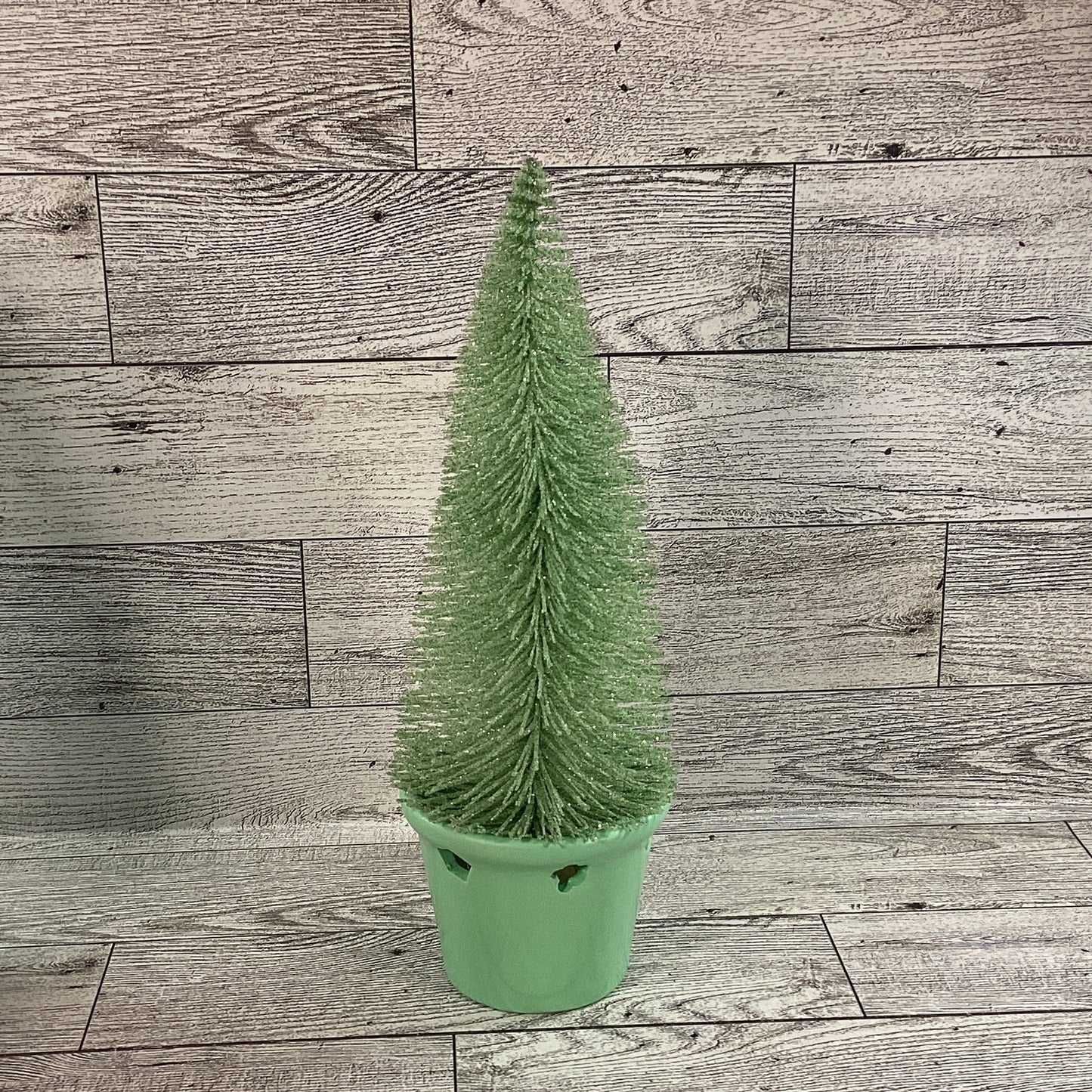 AGD Easter Decor -  Green Pastel Spring Sisal Bottlebrush Tree