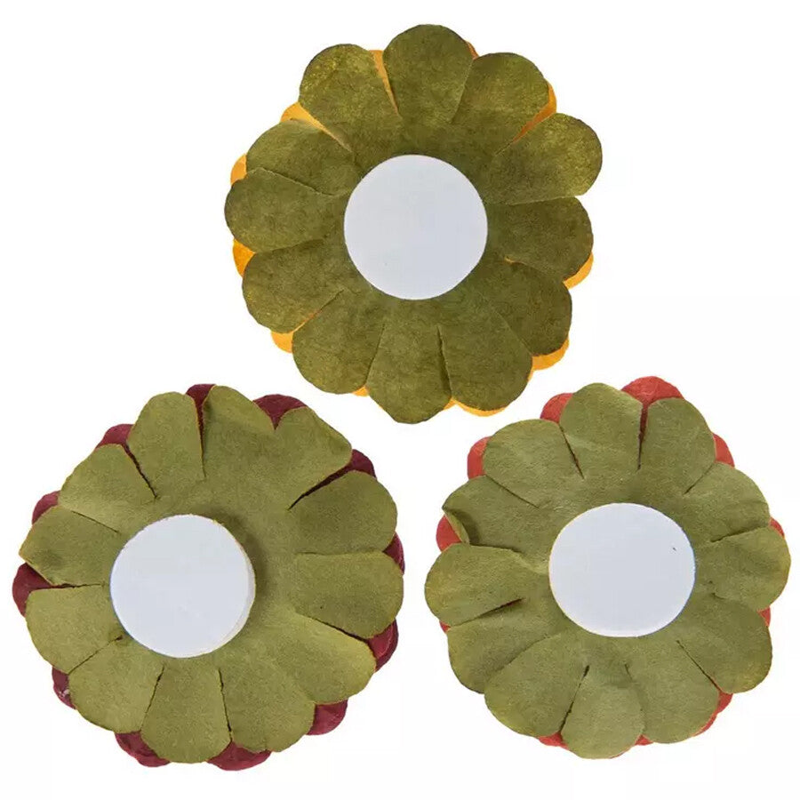 HL Fall Craft Supply -  Paper Mini Mum Stickers 9pc