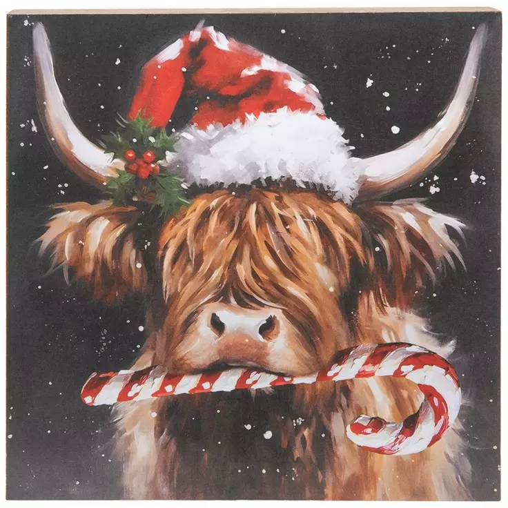 HL Christmas Decor - Scottish Highland Cow