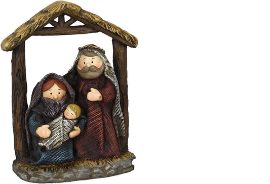 Young's Inc. Christmas Resin Nativity Holy Family Scene #95118