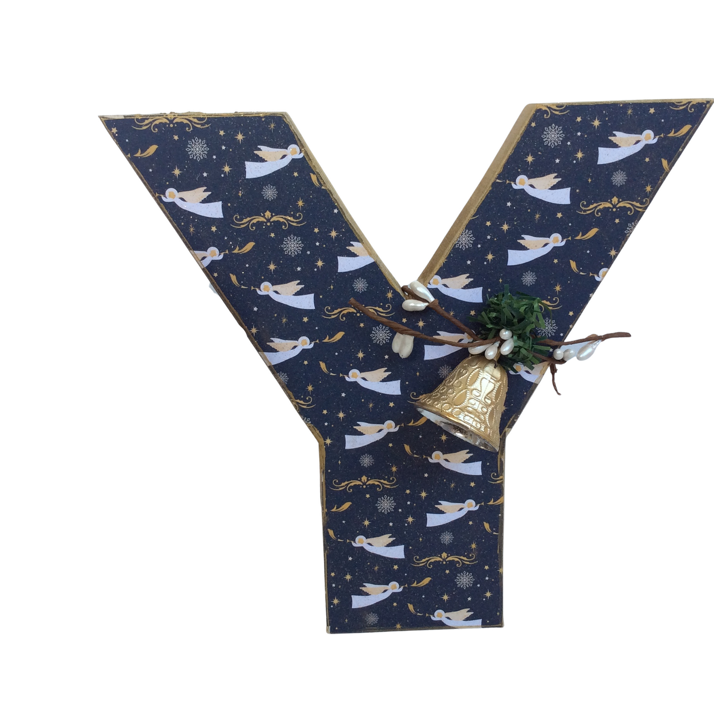 AGD Christmas Decor - Chunky Joy To The World Letters Tabletop Sign