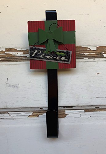 AGD Christmas Decor - PEACE Gift Wreath Door Hanger