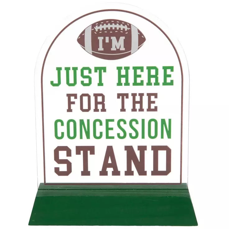 HL Fall Decor - Football Concession Snack Stand