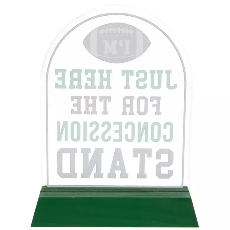 HL Fall Decor - Football Concession Snack Stand