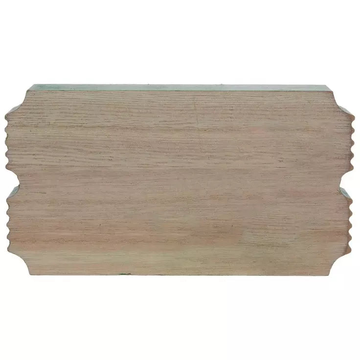 HL Fall Decor - Football Game Day Ticket Chunky Wood Sitter