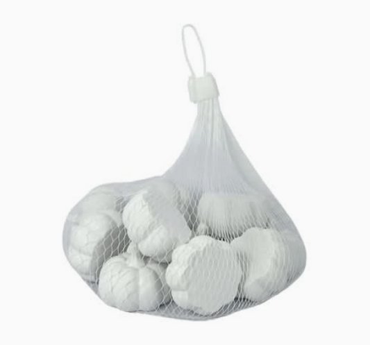 Make Market Halloween Craft Supply - DIY Small Unfinish White Pumpkins