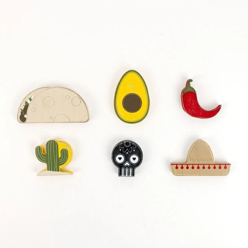 Adams & Co Home Decor - Letterboard Wood Icon Shapes Charms Various Designs
