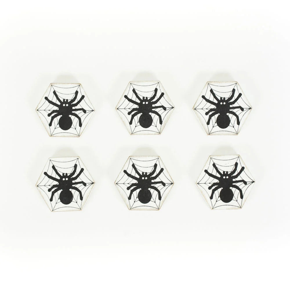 Adams & Co Halloween Decor - Letterboard Wood Icon Shapes Charms Various Designs