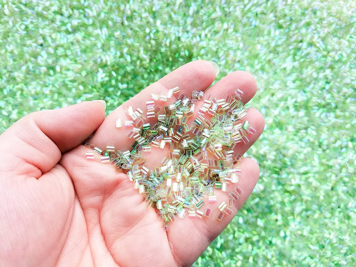 AGSD Craft Supply - Bingsu Beads for Slime 3-D Glitter Projects 25grams - Various Colors