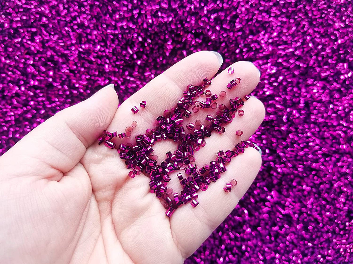 AGSD Craft Supply - Bingsu Beads for Slime 3-D Glitter Projects 25grams - Various Colors