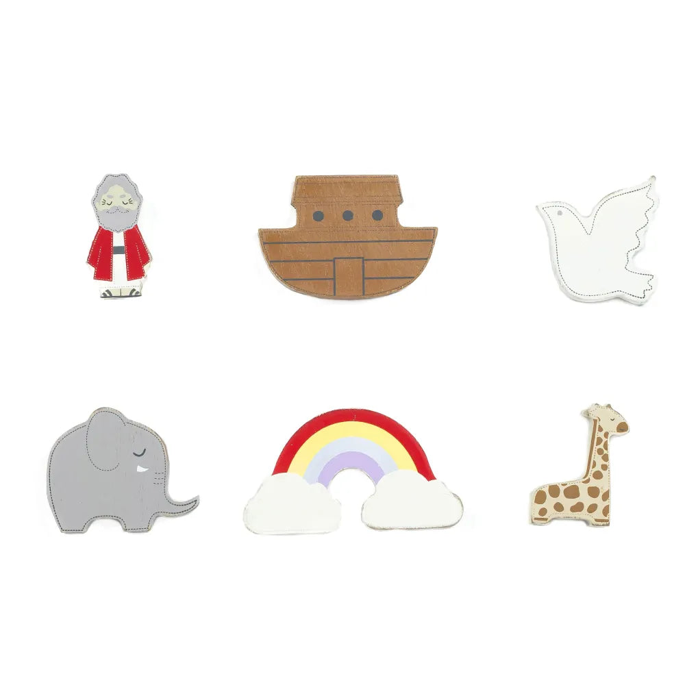 Adams & Co Home Decor - Letterboard Wood Icon Shapes Charms Various Designs