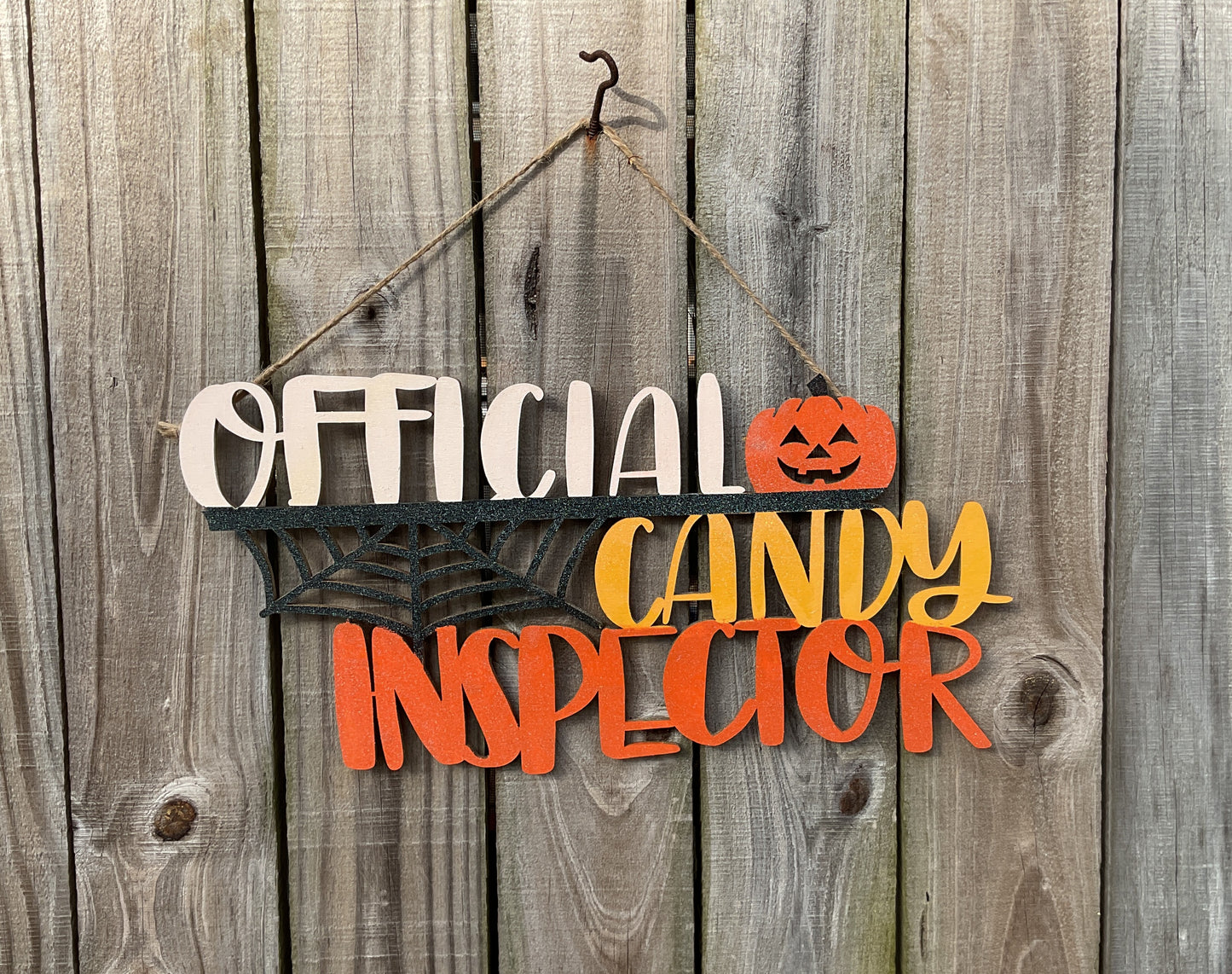 AGSD Halloween Decor - Official Candy Collector Wall Door Wreath Sign