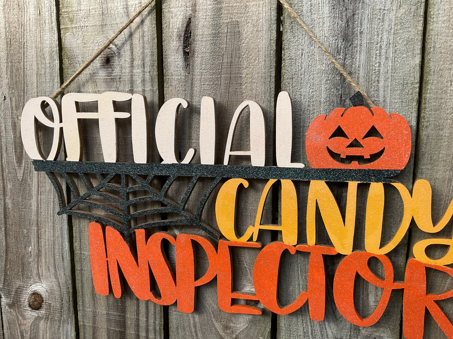 AGSD Halloween Decor - Official Candy Collector Wall Door Wreath Sign