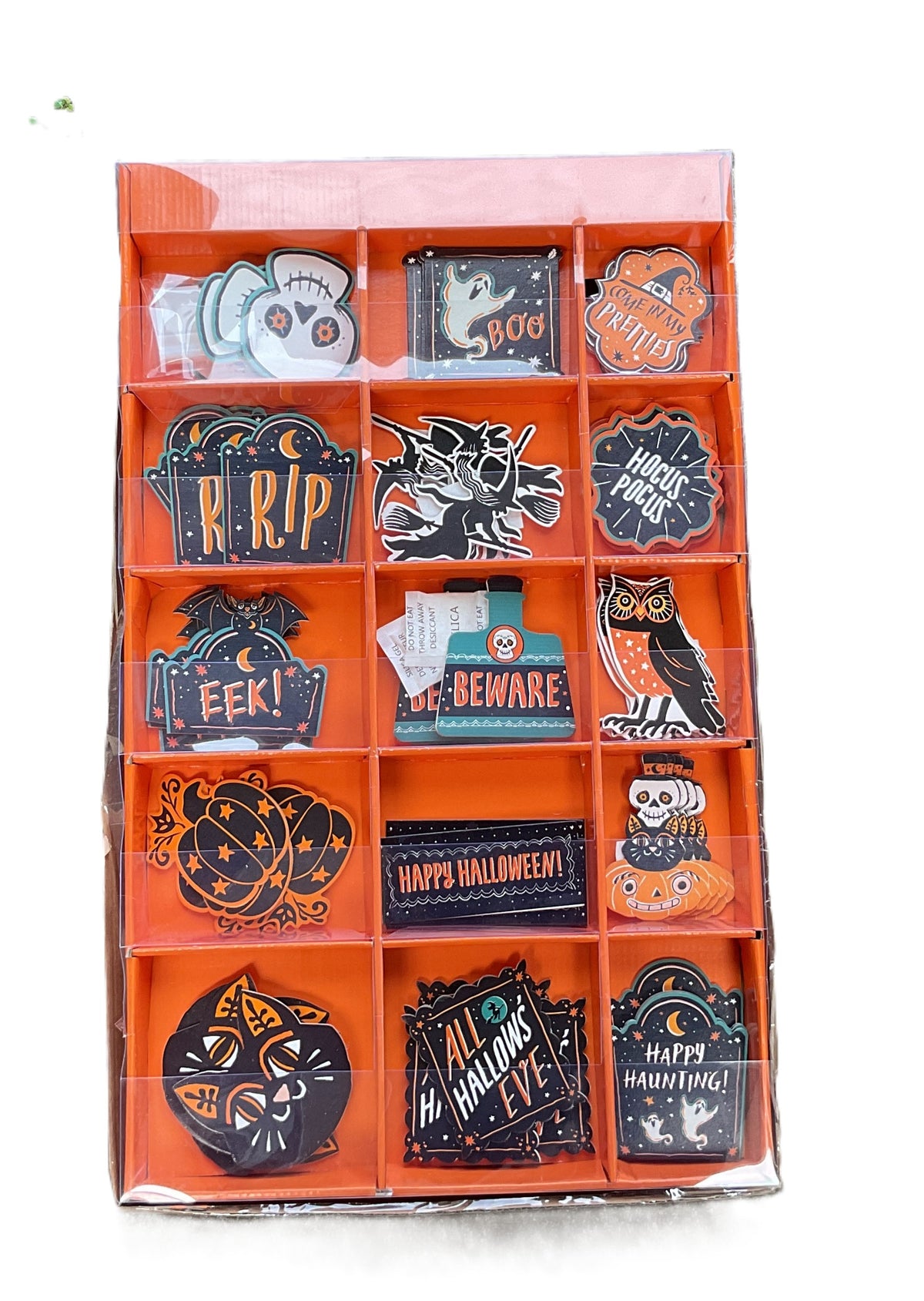 Darice Halloween Decor - Wood Icon Die Cuts Bulk 60pc Set