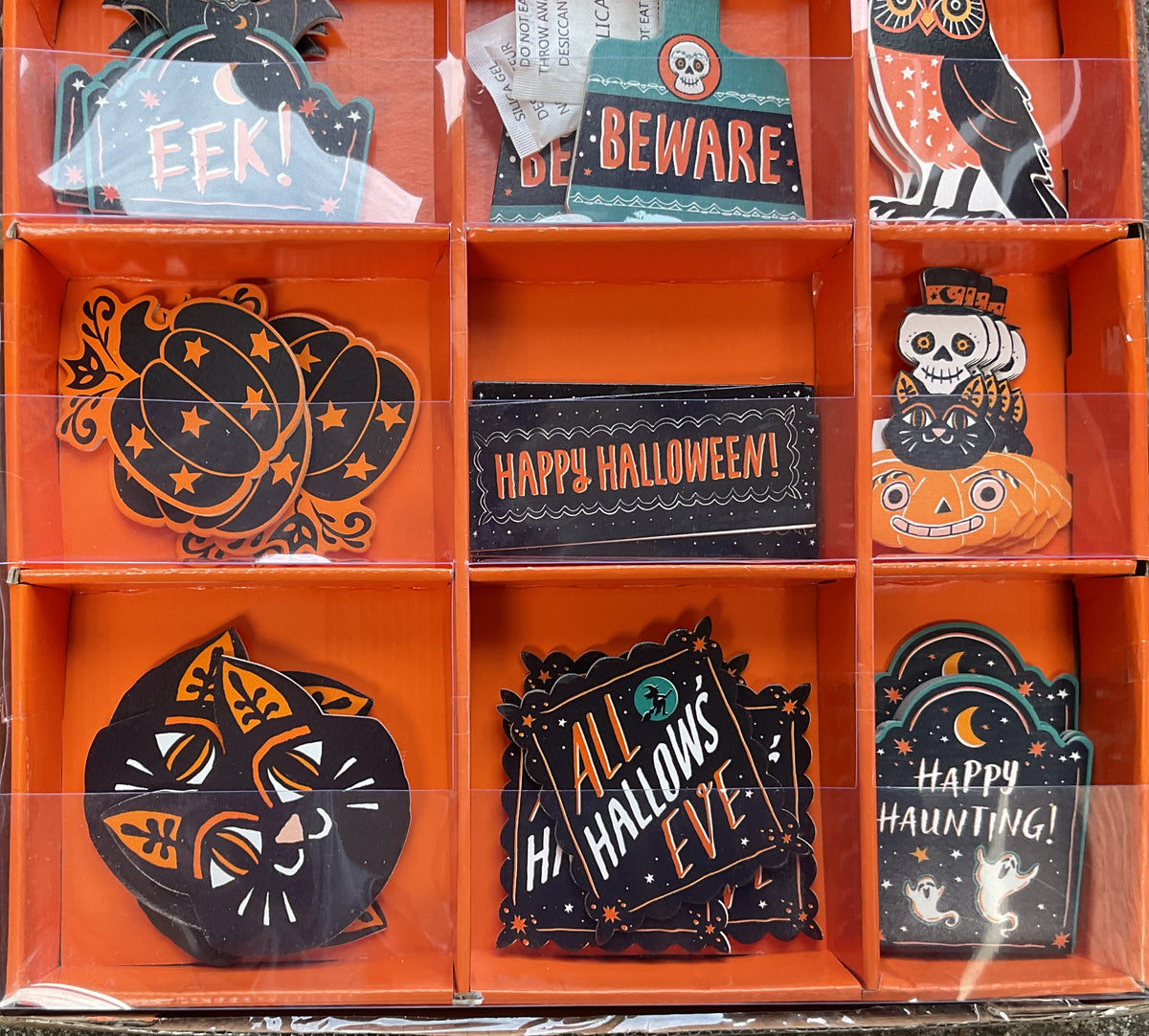 Darice Halloween Decor - Wood Icon Die Cuts Bulk 60pc Set