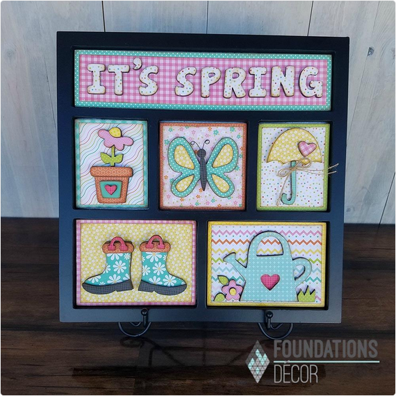 FD Spring Craft Supply - DIY Flower Base Kit for Shadow Box