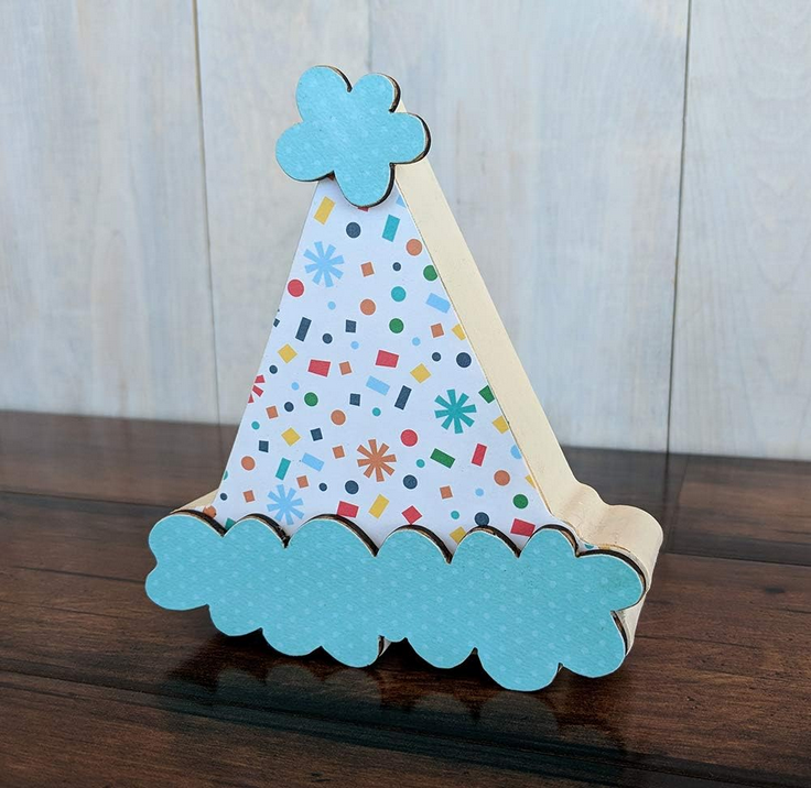 FD Summer Craft - DIY Birthday Hat Interchangeable "O" for Home Sitter