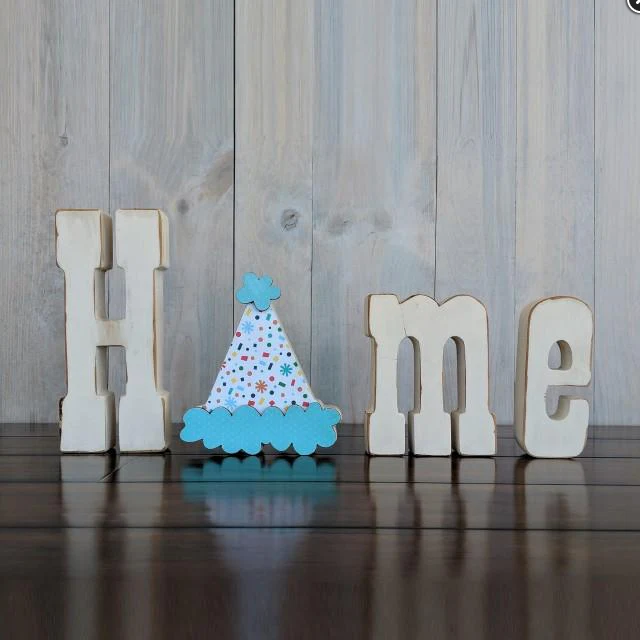 FD Summer Craft - DIY Birthday Hat Interchangeable "O" for Home Sitter