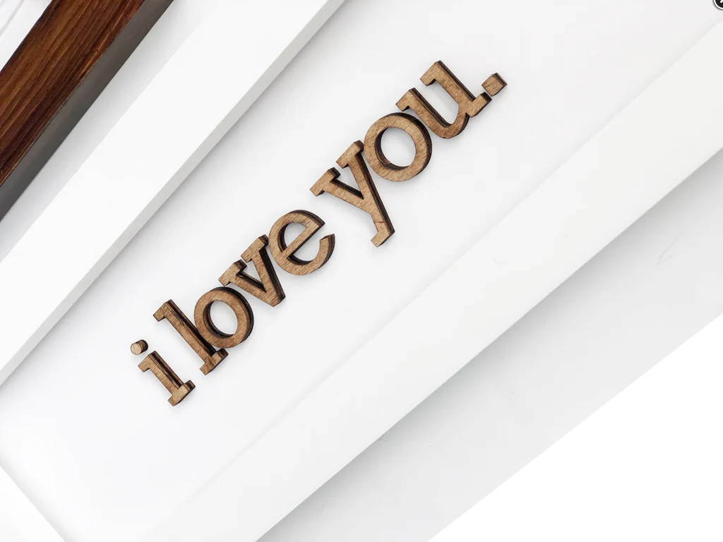 FD Craft Supply - Unfinished Cutout Wood Lower Case Cap Letter Set