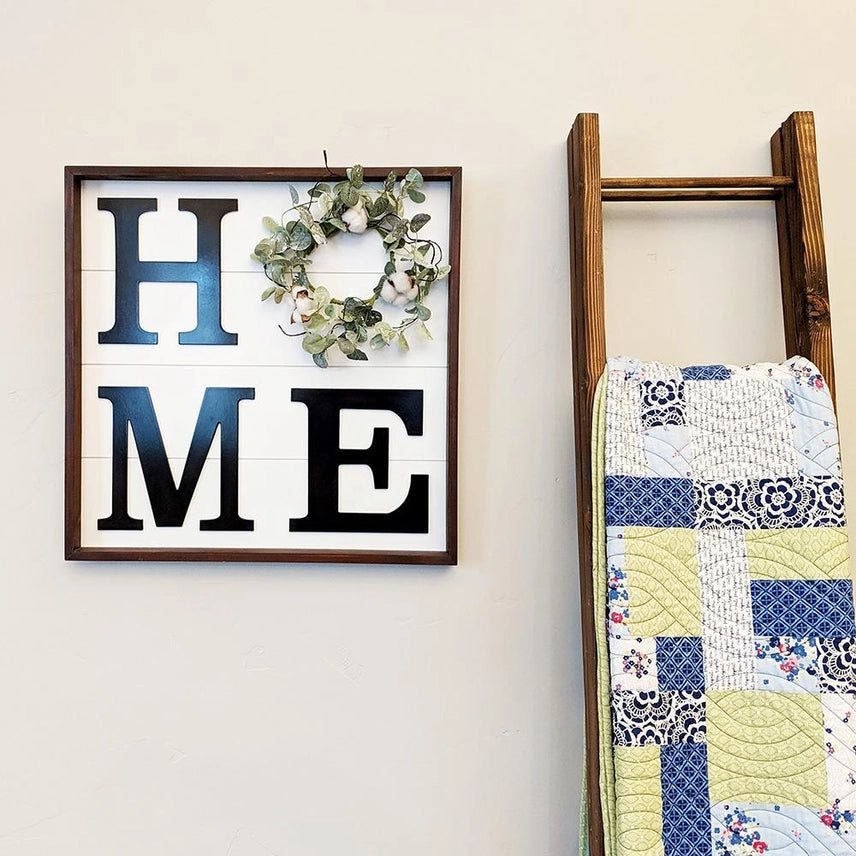 FD Home Craft Decor - Small Seasonal Wreath for Home Sign