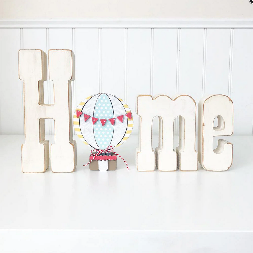 FD Summer Craft - DIY Hot Air Balloon Interchangeable "O" for Home Sitter