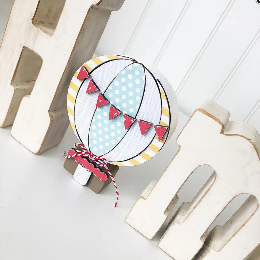 FD Summer Craft - DIY Hot Air Balloon Interchangeable "O" for Home Sitter