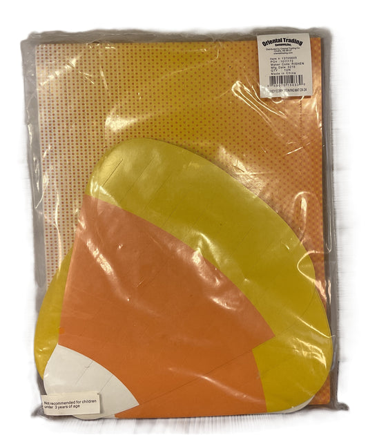 FE-OTC Halloween Craft Supply - Candy Corn Weaving Mat Classroom Pack