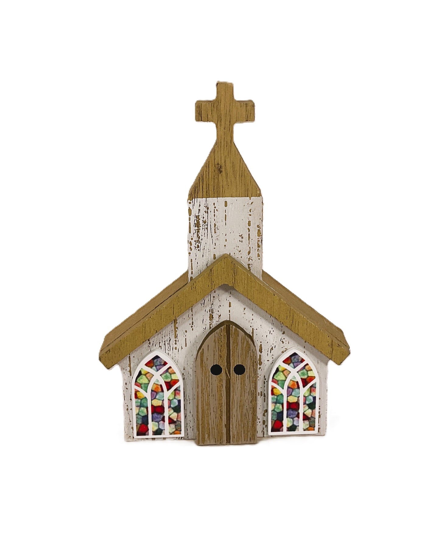 HL Easter Decor - Church Mini Tabletop Tier Tray Booth