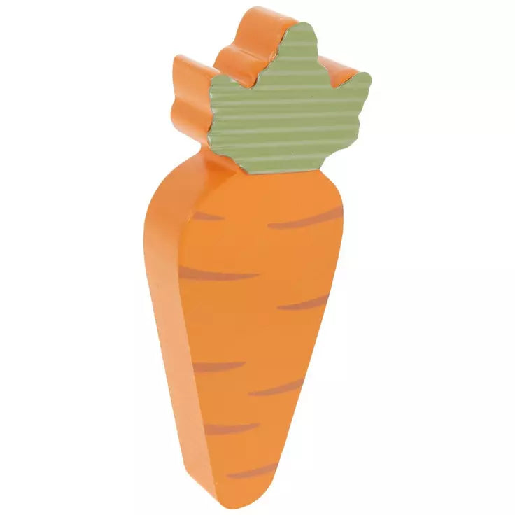 HL Easter Decor - Chunky Wood Orange Carrot