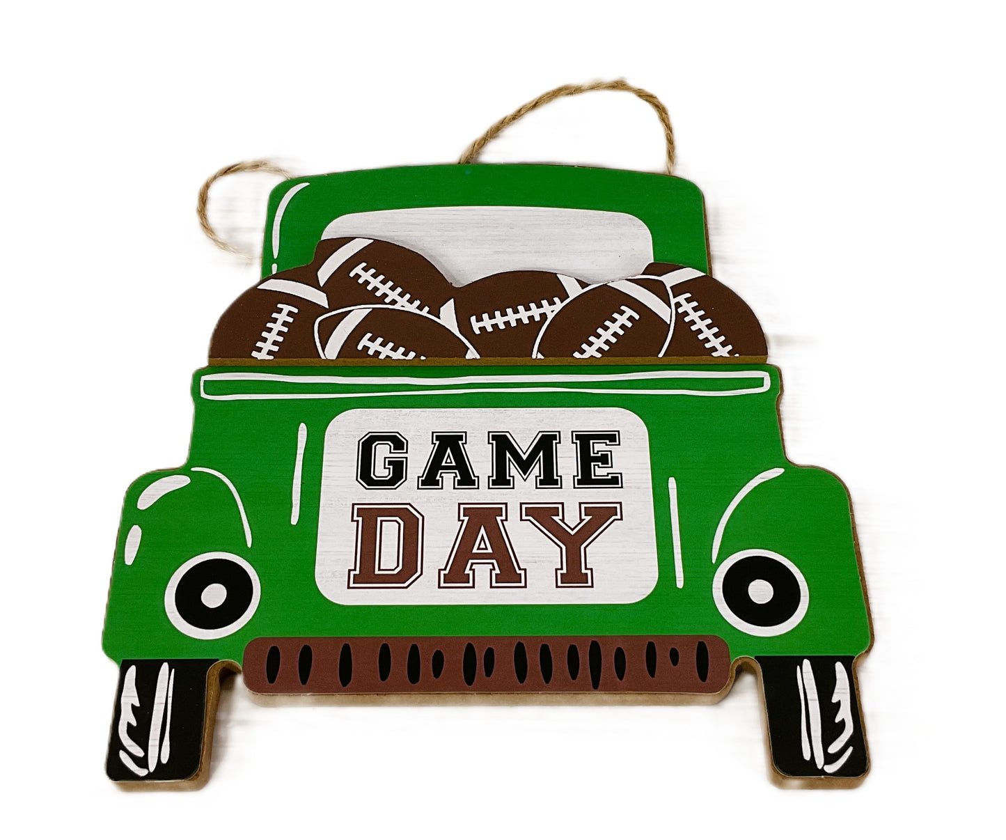 HL Fall Decor - Football Gameday Truck Ornament