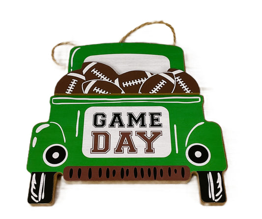 HL Fall Decor - Football Gameday Truck Ornament