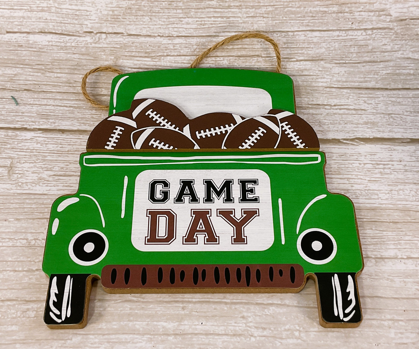 HL Fall Decor - Football Gameday Truck Ornament