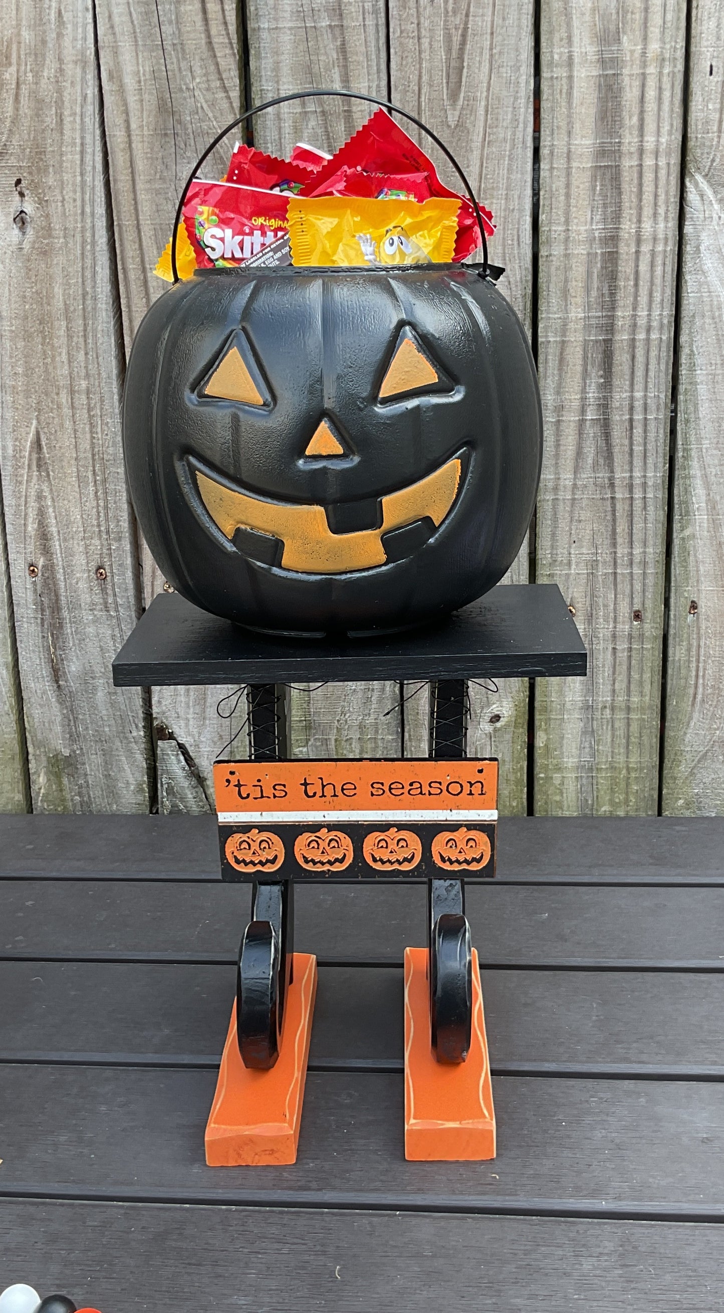 AGSD Halloween Decor - Witch Shoes Boots Candy Table-top Riser Stand