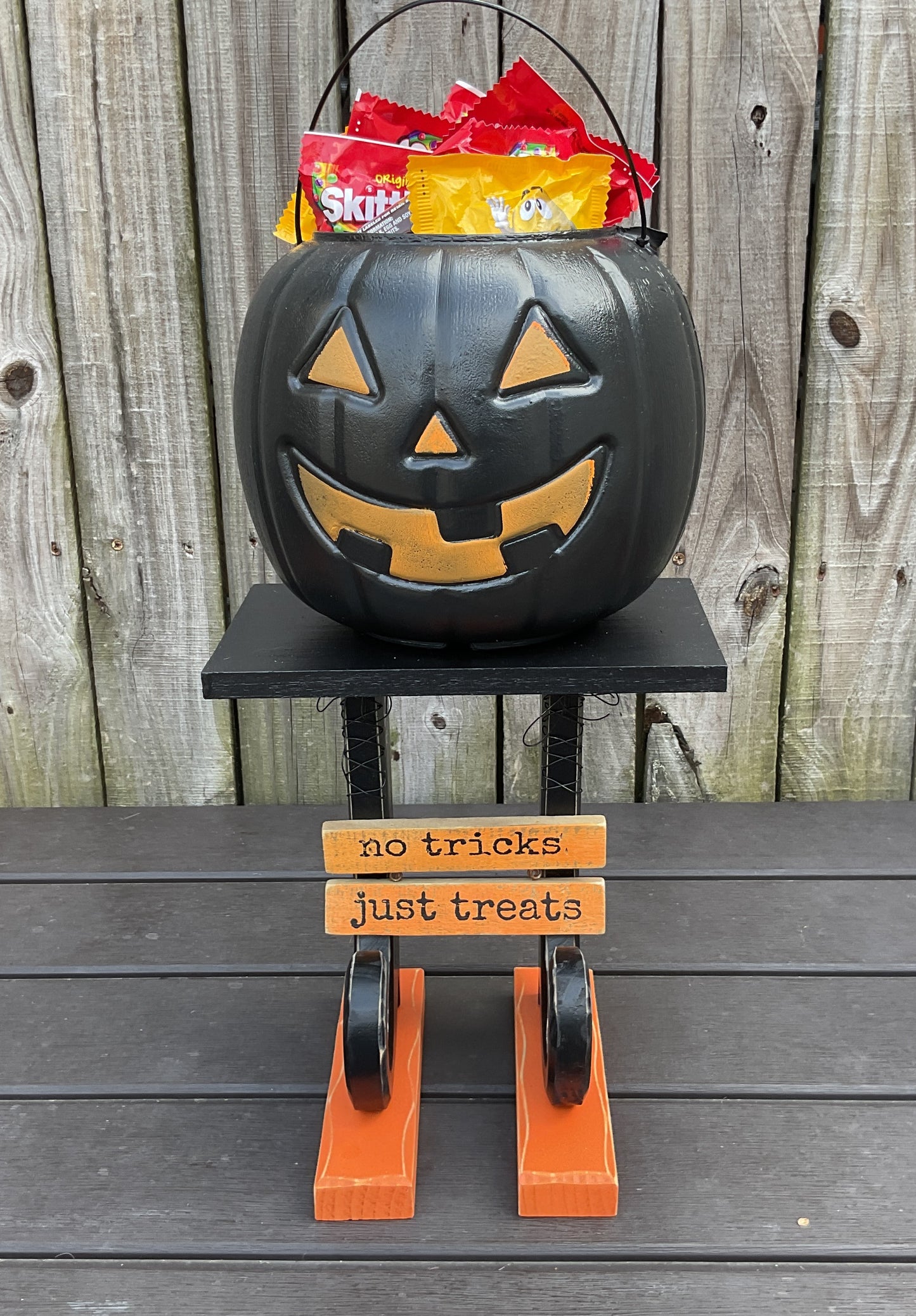 AGSD Halloween Decor - Witch Shoes Boots Candy Table-top Riser Stand