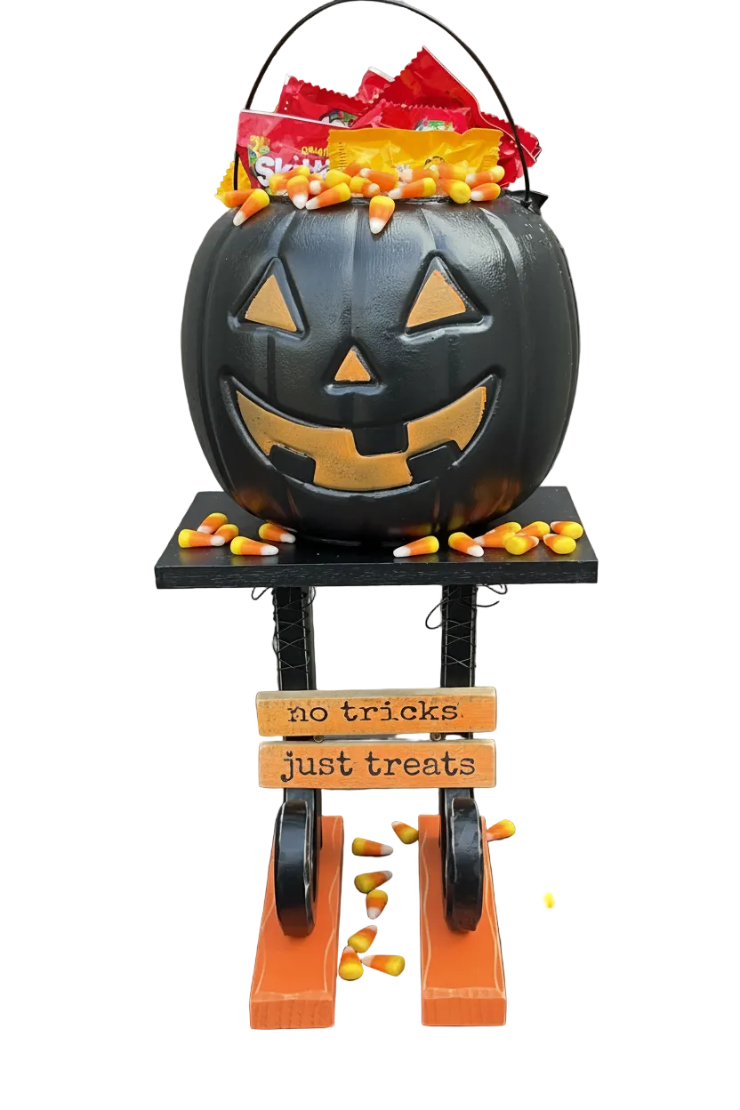 AGSD Halloween Decor - Witch Shoes Boots Candy Table-top Riser Stand